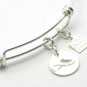 bird charm bracelet