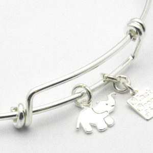 elephant charm bracelet