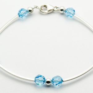 March Swarovski Crystal Bracelet
