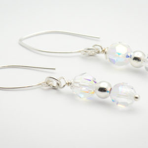 April Swarovski Crystal Earrings