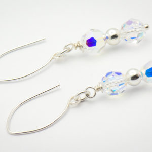 April Swarovski Crystal Earrings