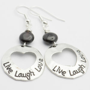 Live Laugh Love Earrings
